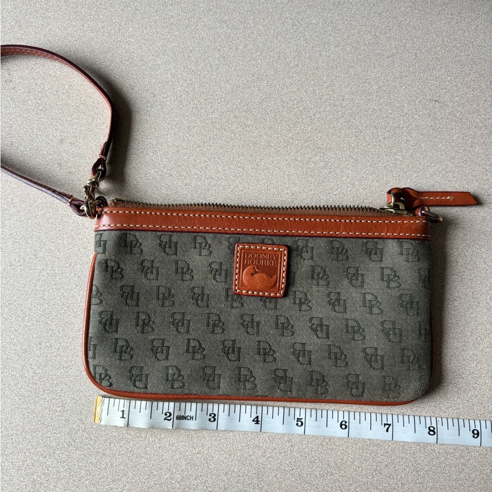 Dooney & Bourke Brown Leather Wallet